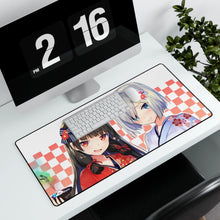 Load image into Gallery viewer, Anime Kantai Collection Mouse Pad (Desk Mat) With Laptop
