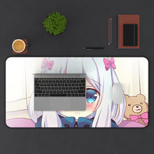 Load image into Gallery viewer, EroManga-Sensei Mouse Pad (Desk Mat) With Laptop
