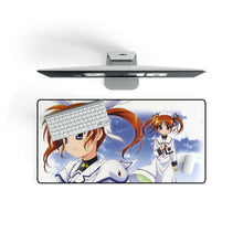 Load image into Gallery viewer, Magical Girl Lyrical Nanoha Mouse Pad (Desk Mat) On Desk
