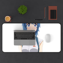 Load image into Gallery viewer, Gamers! Chiaki Hoshinomori Mouse Pad (Desk Mat) With Laptop
