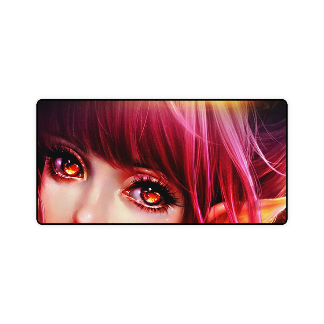Anime Girl Mouse Pad (Desk Mat)