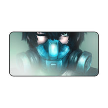 Load image into Gallery viewer, Shinya Kogami wearing Gas Mask Mouse Pad (Desk Mat)
