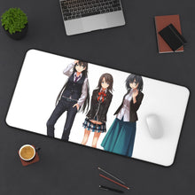 Load image into Gallery viewer, My Teen Romantic Comedy SNAFU Haruno Yukinoshita, Shizuka Hiratsuka Mouse Pad (Desk Mat) On Desk
