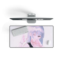 Load image into Gallery viewer, Anime Girl Mouse Pad (Desk Mat) On Desk
