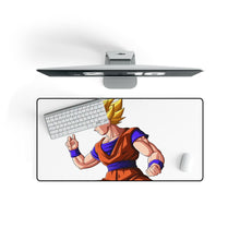 Load image into Gallery viewer, Goku SSJ Mouse Pad (Desk Mat) Background
