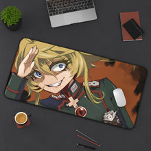 Load image into Gallery viewer, Youjo Senki Mouse Pad (Desk Mat) On Desk
