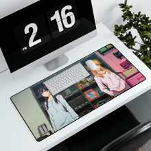 Load image into Gallery viewer, Citrus Yuzu Aihara, Mei Aihara Mouse Pad (Desk Mat) With Laptop
