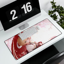 Load image into Gallery viewer, Anime Girl Mouse Pad (Desk Mat) With Laptop
