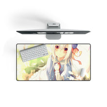 Load image into Gallery viewer, Anime Girl Mouse Pad (Desk Mat) On Desk
