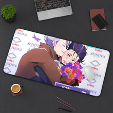 Load image into Gallery viewer, Yuri!!! On Ice Mouse Pad (Desk Mat) On Desk
