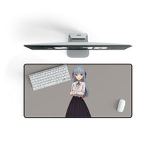 Load image into Gallery viewer, Anime Girl Mouse Pad (Desk Mat) On Desk

