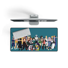 Load image into Gallery viewer, My Hero Academia Izuku Midoriya, Katsuki Bakugou, Tenya Iida, Tsuyu Asui Mouse Pad (Desk Mat) On Desk
