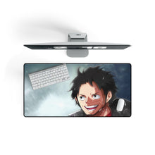 Load image into Gallery viewer, One Piece Monkey D. Luffy Mouse Pad (Desk Mat) On Desk
