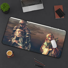 Load image into Gallery viewer, Goblin Slayer Goblin Slayer, Priestess Mouse Pad (Desk Mat) On Desk
