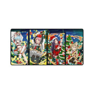 Memory Defrag - Fairy Santa Banner Mouse Pad (Desk Mat)