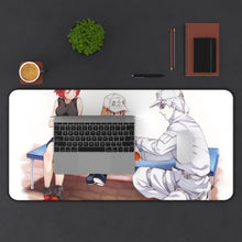 Load image into Gallery viewer, AE3803 / Platelet / U-1146 Mouse Pad (Desk Mat) With Laptop
