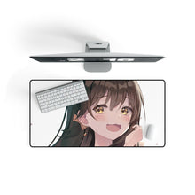 Load image into Gallery viewer, Anime Girl Mouse Pad (Desk Mat) On Desk
