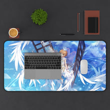 Load image into Gallery viewer, Cardcaptor Sakura Sakura Kinomoto Mouse Pad (Desk Mat) With Laptop
