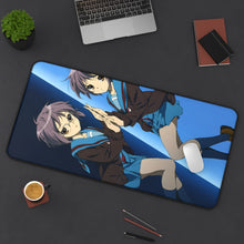 Load image into Gallery viewer, The Melancholy Of Haruhi Suzumiya Mouse Pad (Desk Mat) On Desk
