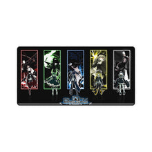 Load image into Gallery viewer, Black Rock Shooter Dead Master, Strength, Black Gold Saw, Chariot Mouse Pad (Desk Mat)

