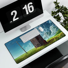 Load image into Gallery viewer, Anime Landscape Mouse Pad (Desk Mat) With Laptop
