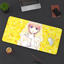 Load image into Gallery viewer, Ichika Nakano Mouse Pad (Desk Mat) On Desk

