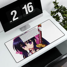 Load image into Gallery viewer, Omamori Himari Mouse Pad (Desk Mat) With Laptop
