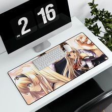 Load image into Gallery viewer, Boku To Kanojo Ni Furu Yoru Mouse Pad (Desk Mat)
