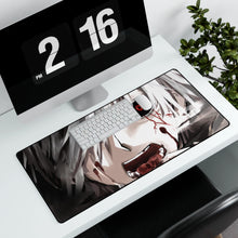 Load image into Gallery viewer, Tokyo Ghoul Ken Kaneki Mouse Pad (Desk Mat) With Laptop
