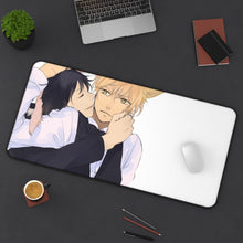 Load image into Gallery viewer, Durarara!! Izaya Orihara, Shizuo Heiwajima Mouse Pad (Desk Mat) On Desk
