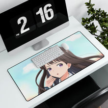 Load image into Gallery viewer, Lycoris Recoil Takina Inoue Mouse Pad (Desk Mat) With Laptop
