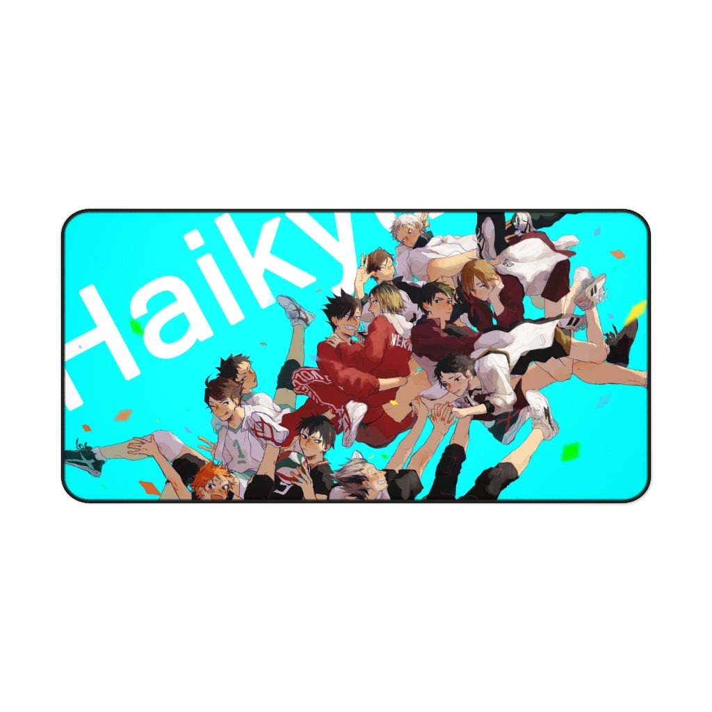 Tōru Oikawa Kenma Kozume Keiji Akaashi Kenji Futakuchi Tetsurō Kuroo and Wakatoshi Uhijima Mouse Pad (Desk Mat)