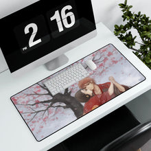 Load image into Gallery viewer, Hanasaku Manimani Mouse Pad (Desk Mat) With Laptop
