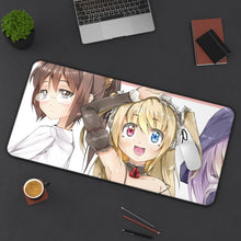 Load image into Gallery viewer, Boku Wa Tomodachi Ga Sukunai Sena Kashiwazaki, Rika Shiguma, Maria Takayama Mouse Pad (Desk Mat) On Desk
