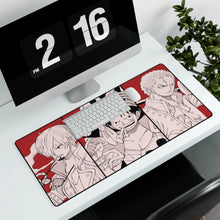 Load image into Gallery viewer, One Piece Red Luffy Zoro Sanji Mouse Pad (Desk Mat)
