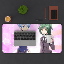 Load image into Gallery viewer, Assassination Classroom Nagisa Shiota, Kaede Kayano Mouse Pad (Desk Mat) With Laptop
