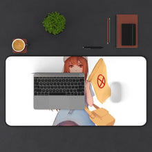 Load image into Gallery viewer, Anime Girl Mouse Pad (Desk Mat) With Laptop
