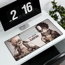 Load image into Gallery viewer, My Hero Academia Izuku Midoriya, Katsuki Bakugou Mouse Pad (Desk Mat) With Laptop

