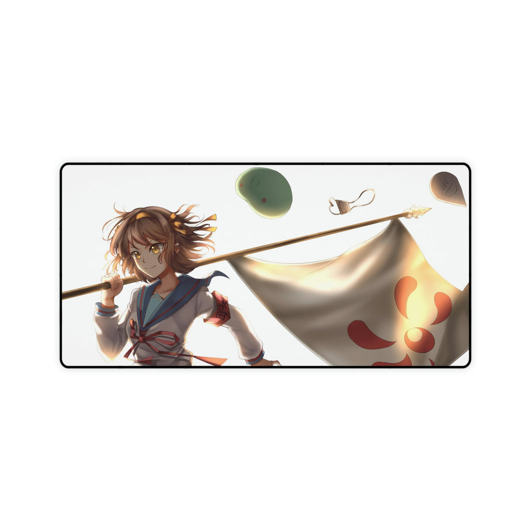 The Melancholy Of Haruhi Suzumiya Mouse Pad (Desk Mat)
