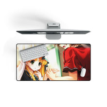Load image into Gallery viewer, High School DxD Issei Hyoudou, Asia Argento Mouse Pad (Desk Mat) On Desk
