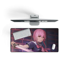 Load image into Gallery viewer, Mirai Nikki Yuno Gasai Mouse Pad (Desk Mat) On Desk
