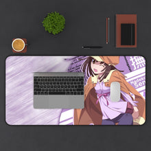 Load image into Gallery viewer, Monogatari (Series) Mouse Pad (Desk Mat) With Laptop
