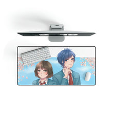 Load image into Gallery viewer, To Become a Real Heroine! The Unpopular Girl and the Secret Task Mouse Pad (Desk Mat)

