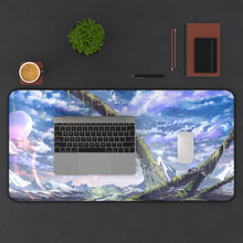 Load image into Gallery viewer, Anime Landscape Mouse Pad (Desk Mat) With Laptop
