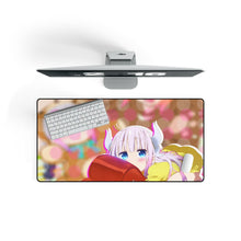 Load image into Gallery viewer, Kanna Kamui kobayashi-san chi no maid dragon Mouse Pad (Desk Mat) On Desk
