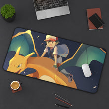 Load image into Gallery viewer, Anime Pokémon Mouse Pad (Desk Mat) On Desk
