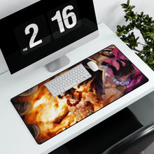 Load image into Gallery viewer, Portgas D. Ace vs Marshall D. Teach Mouse Pad (Desk Mat) Background
