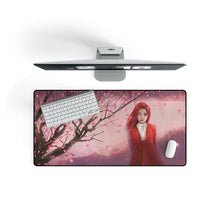 Load image into Gallery viewer, Anime Girl Mouse Pad (Desk Mat) On Desk
