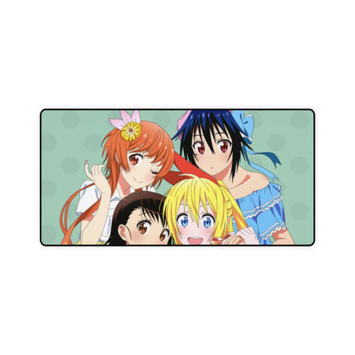 Nisekoi Chitoge Kirisaki, Kosaki Onodera, Seishirou Tsugumi, Marika Tachibana Mouse Pad (Desk Mat)