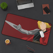 Load image into Gallery viewer, Anime FullMetal Alchemist Mouse Pad (Desk Mat) On Desk
